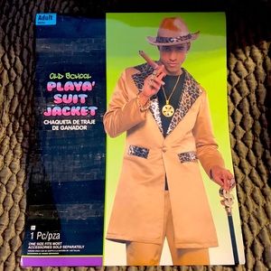 Amscan old school playa suit jacket